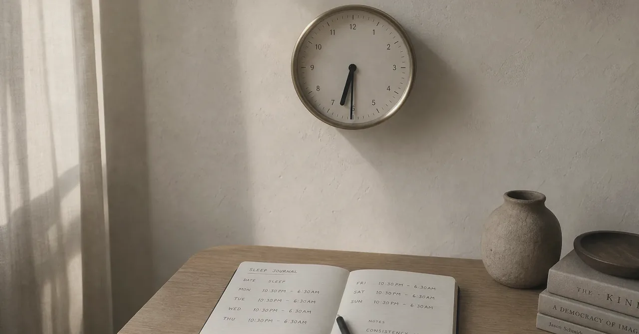 毎晩同じ時刻へ戻る寝室の光